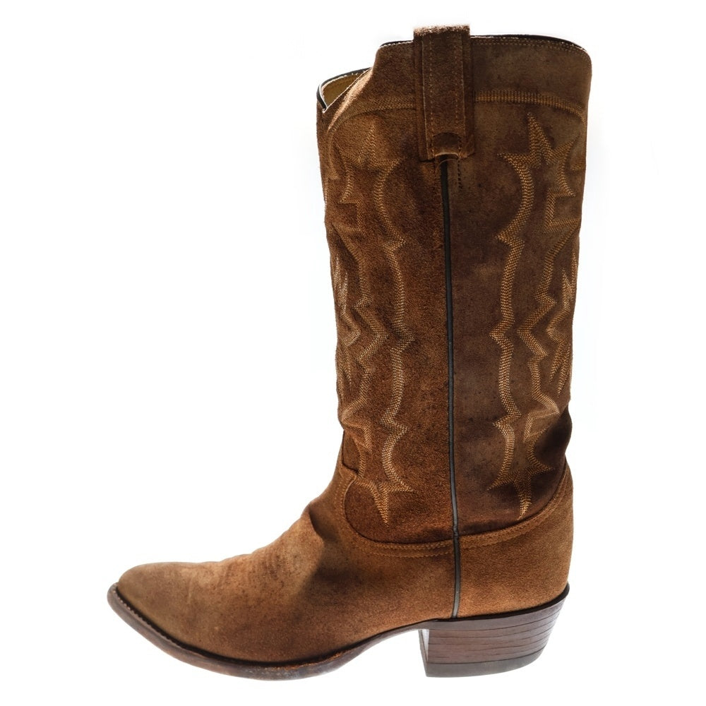 TONY LAMA(トニーラマ) スエードレザーウエスタンブーツ 511030 ブラウン