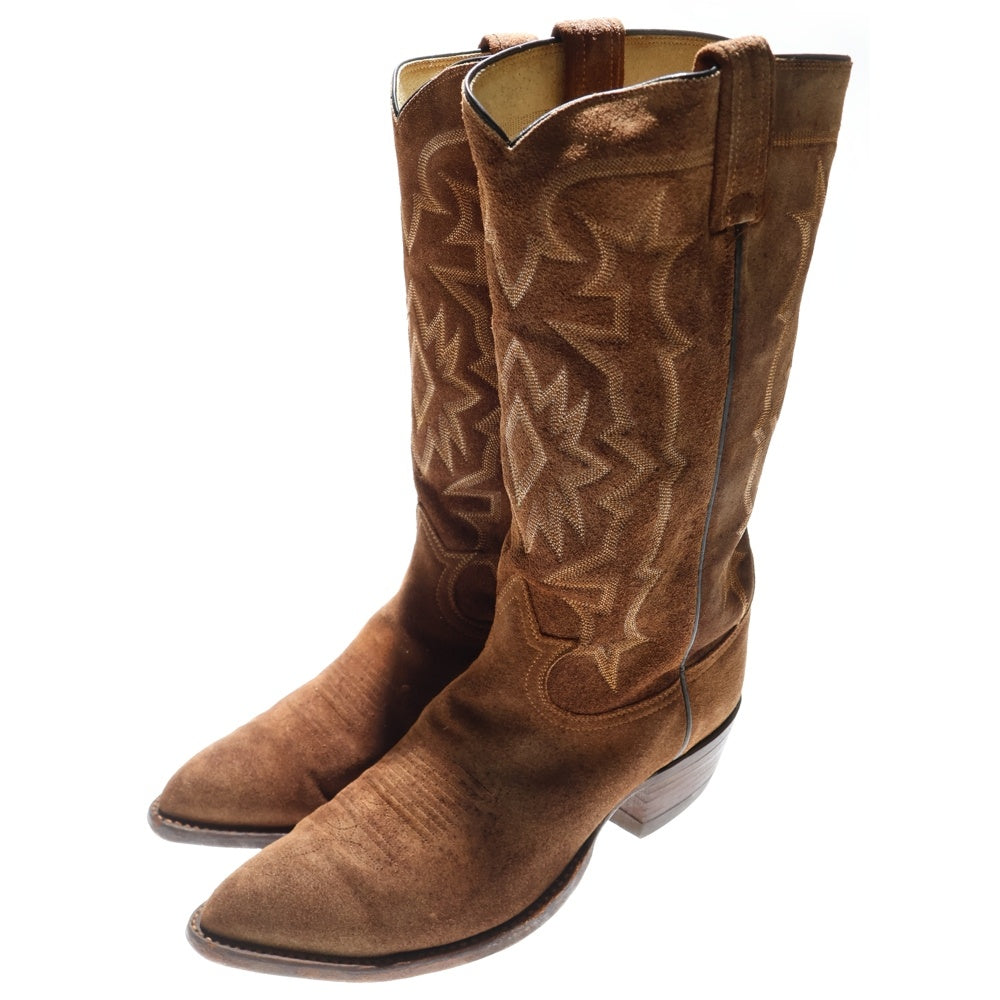 TONY LAMA(トニーラマ) スエードレザーウエスタンブーツ 511030 ブラウン