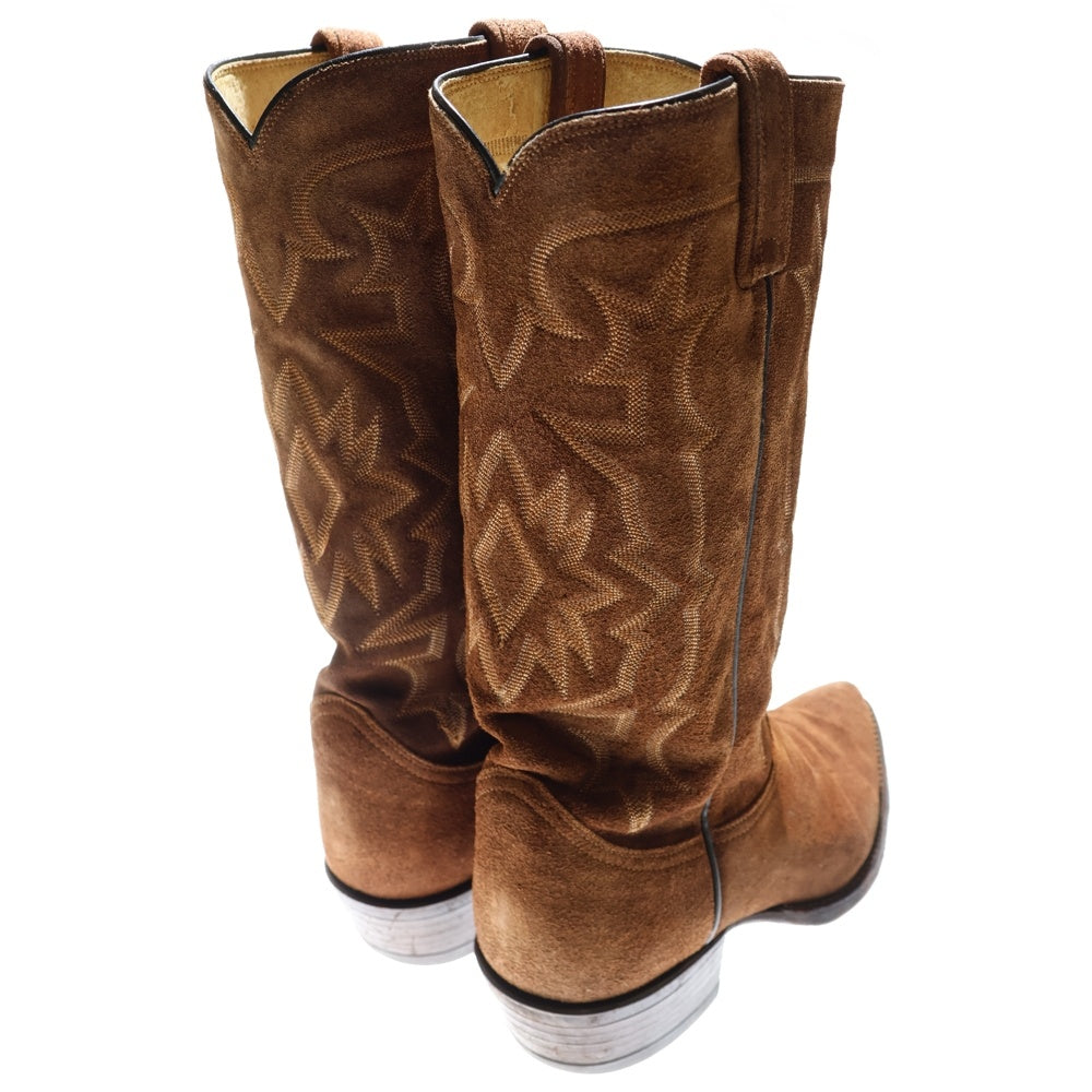 TONY LAMA(トニーラマ) スエードレザーウエスタンブーツ 511030 ブラウン