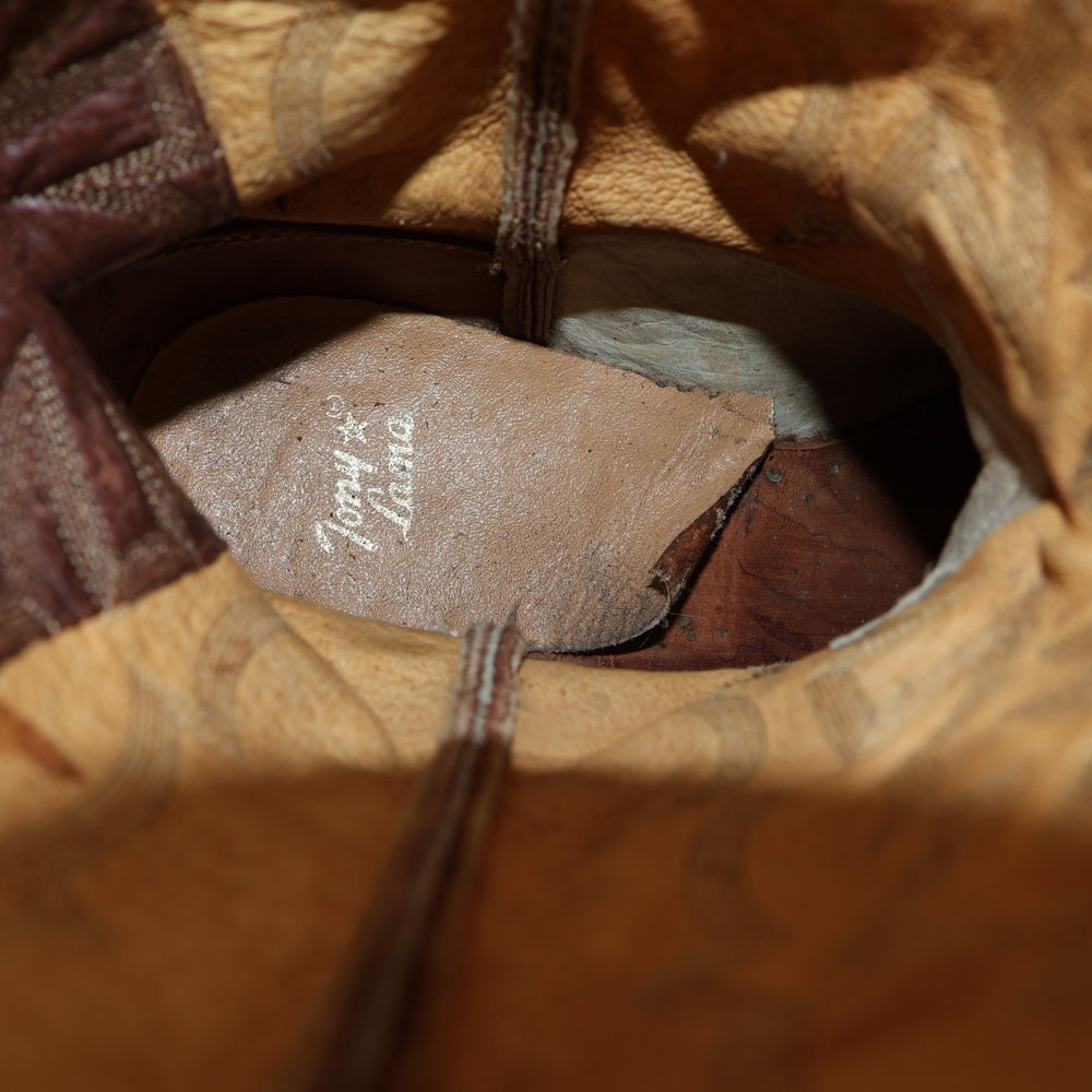 TONY LAMA(トニーラマ) スエードレザーウエスタンブーツ 511030 ブラウン