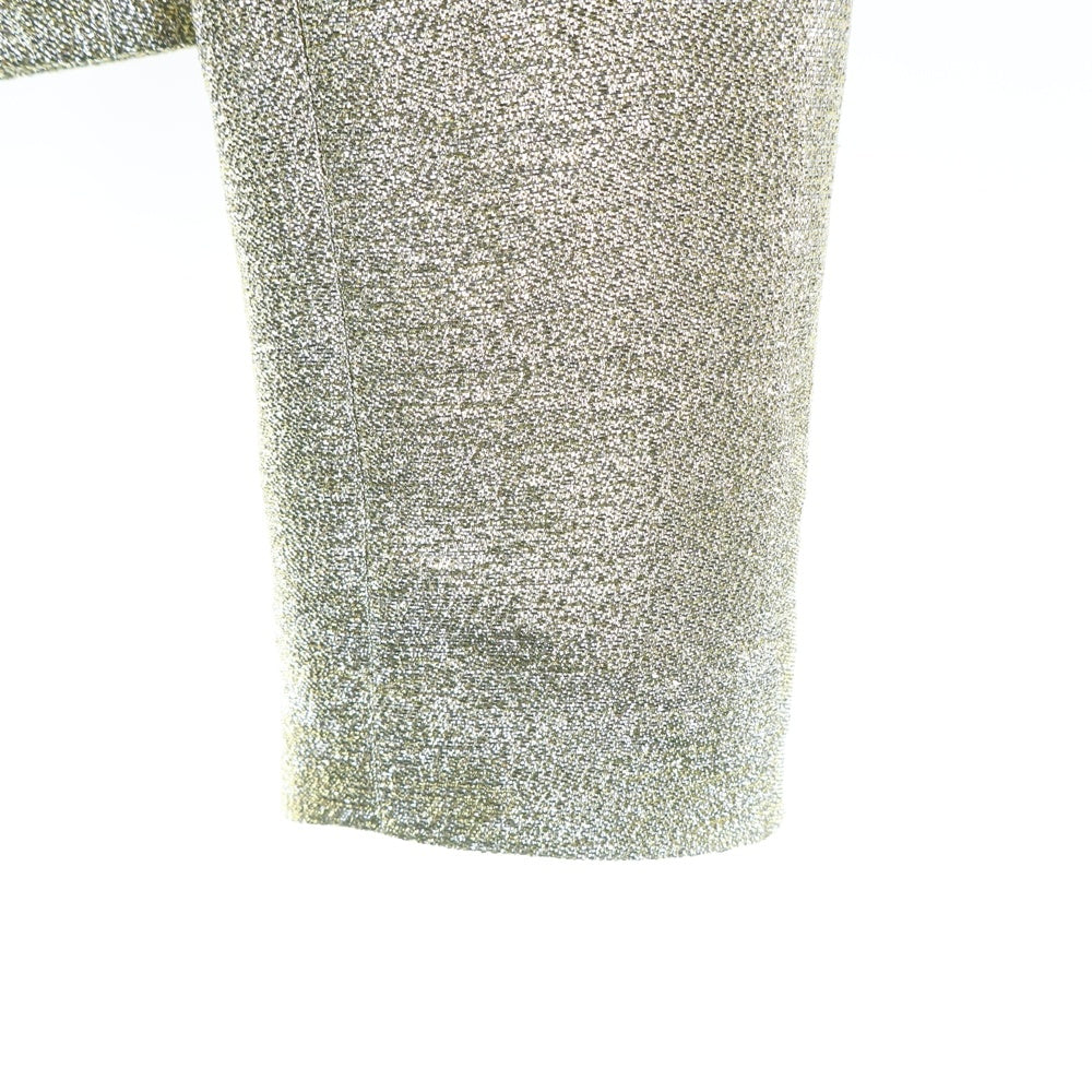 DOLCE & GABBANA(ドルチェアンドガッバーナ) ラメショート丈テーラードジャケット ゴールド J 388 UMB6