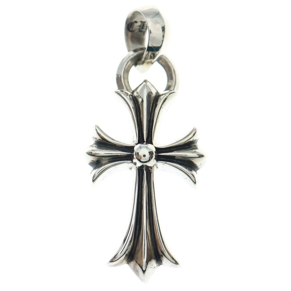 CHROME HEARTS(クロムハーツ) CH CRS SML W/BALE Wベイル スモールCHクロス ペンダントトップ シルバー BCA218