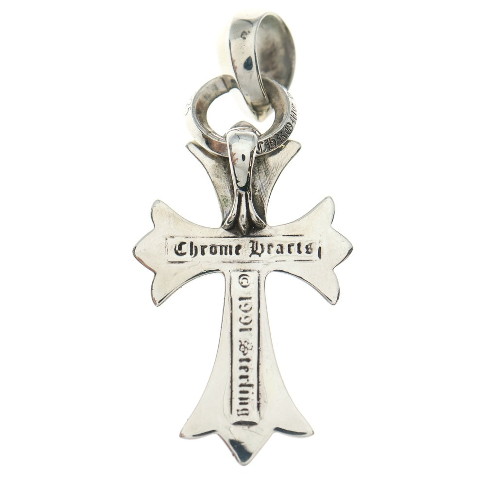 CHROME HEARTS(クロムハーツ) CH CRS SML W/BALE Wベイル スモールCHクロス ペンダントトップ シルバー BCA218