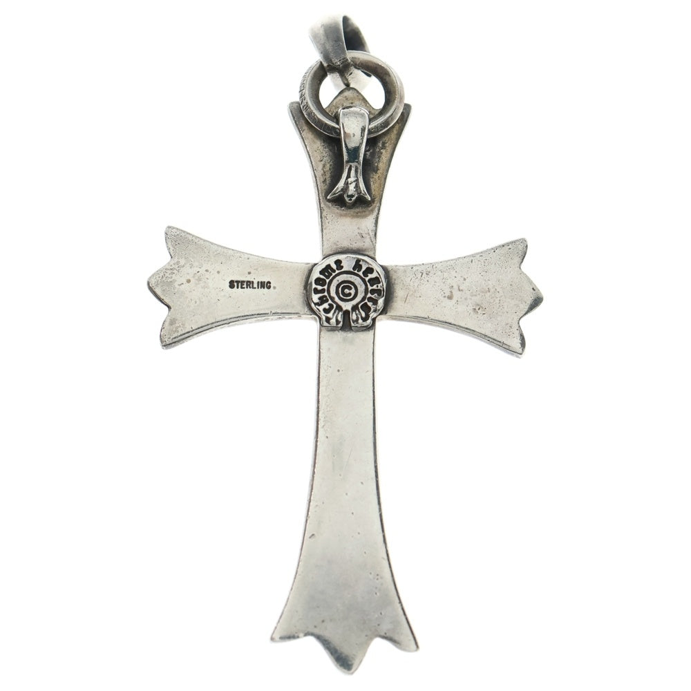 CHROME HEARTS(クロムハーツ) CH CRS LG W/BALE Wベイル ラージCHクロスペンダントトップ シルバー BCA215