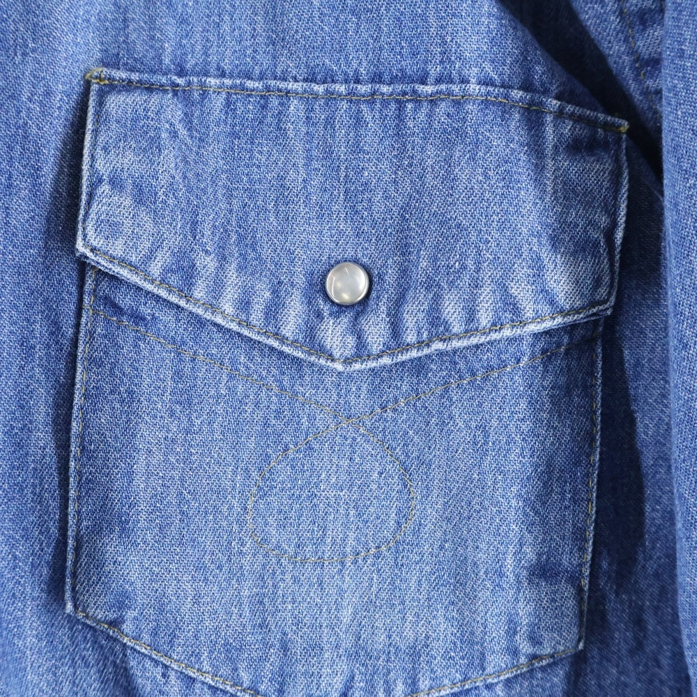 BIGMAC(ビッグマック) デニム ウエスタン 長袖シャツ インディゴ