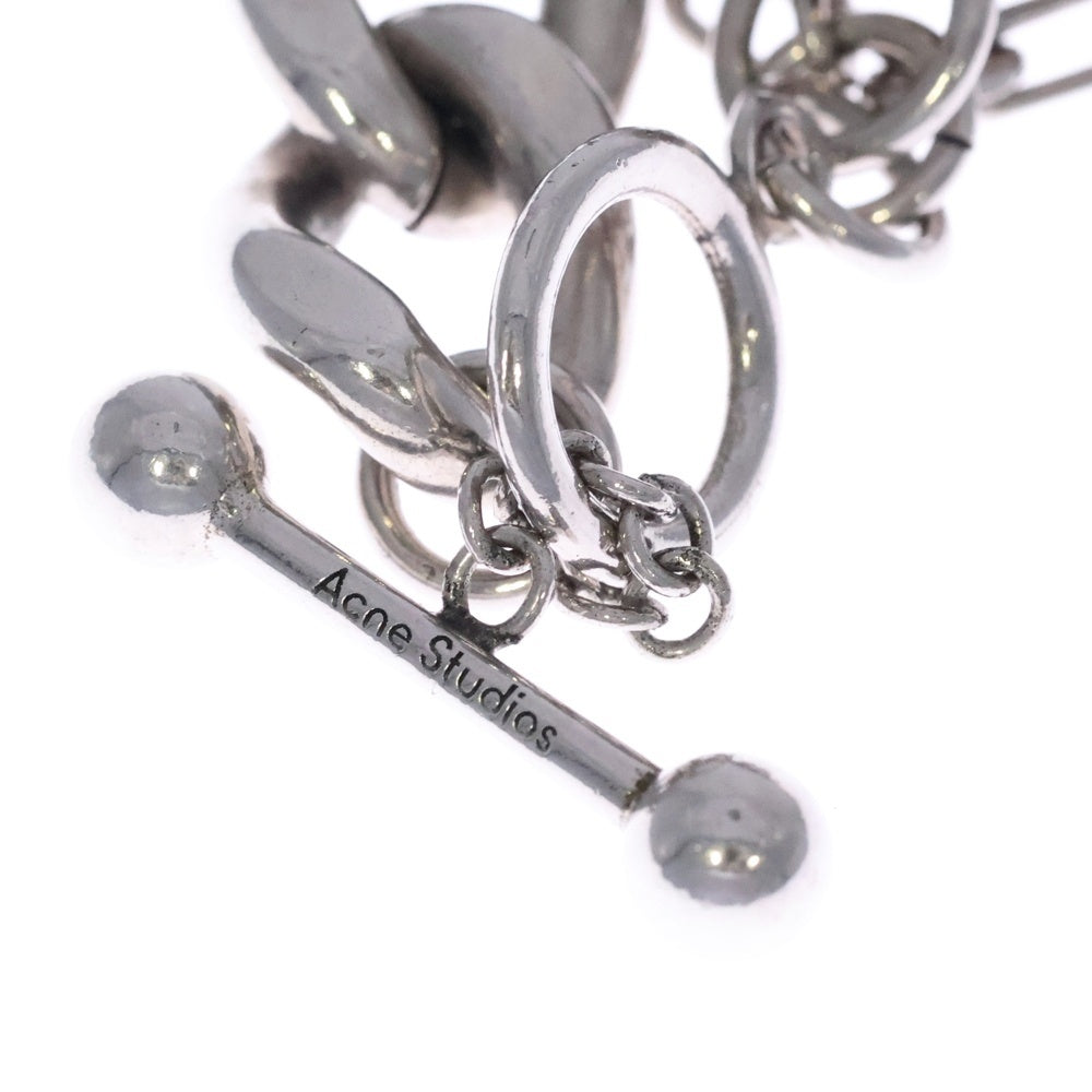 Acne Studios アクネ シルバー ハートチャーム ネックレス Acne Studios アクネ シルバー ハートチャーム ネックレス Acne