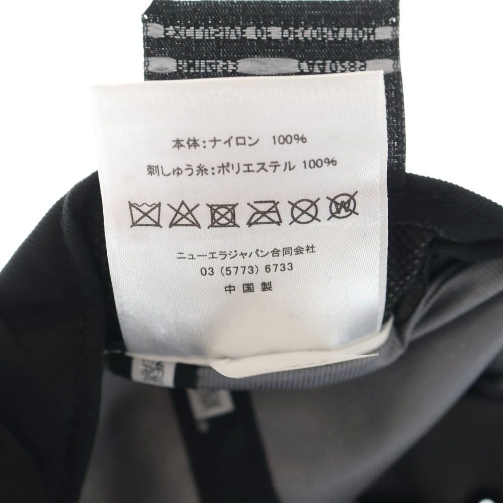 N21 numero ventuno(ヌメロ ヴェントゥーノ) MLB×NEW ERA 9FORTY A-Frame NEW YORK YANKEES ニューエラ ニューヨークヤンキース ラインストーン装飾ベースボールキャップ ブラック