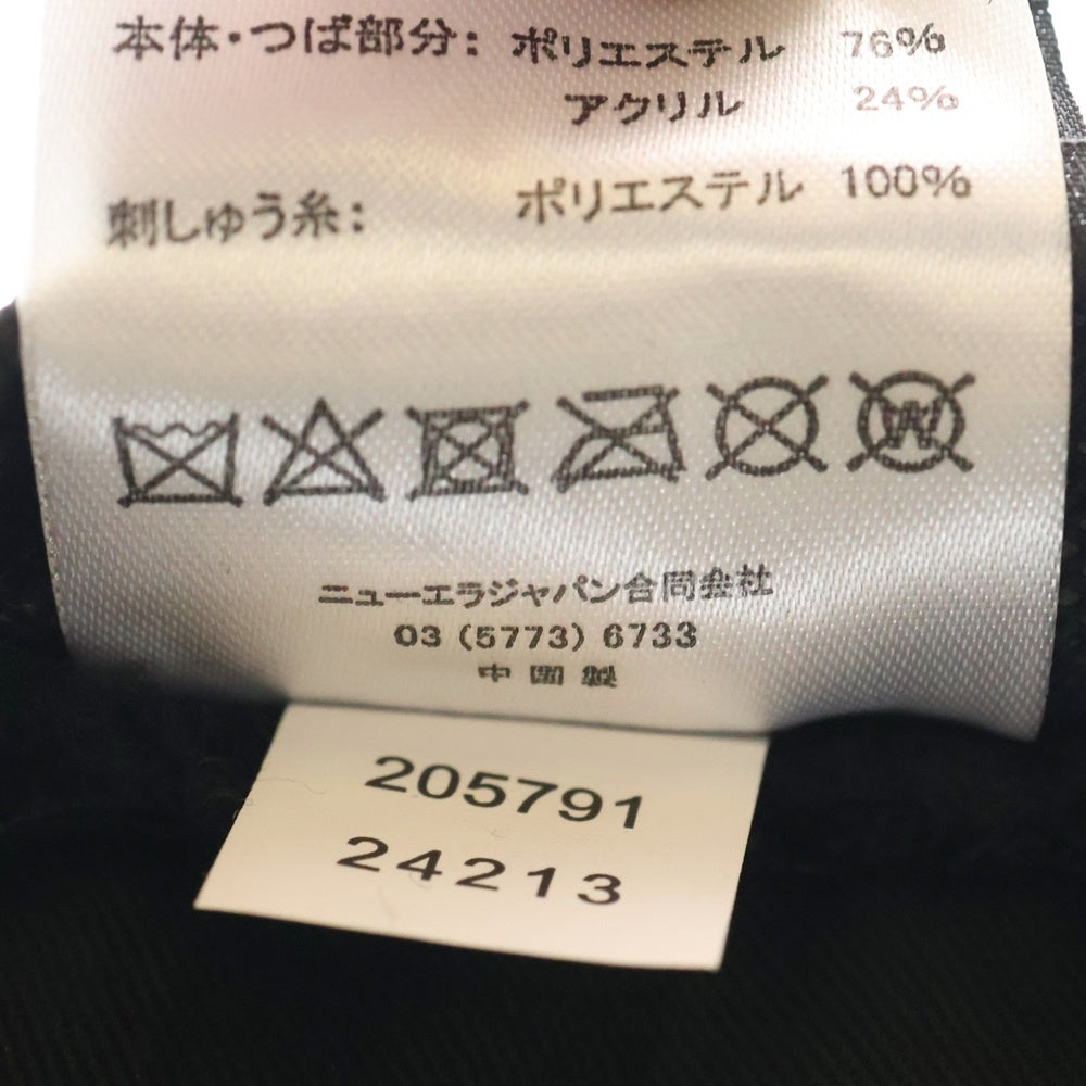 N21 numero ventuno(ヌメロ ヴェントゥーノ) ×NEW ERA ボアフリース バケットハット ブラック
