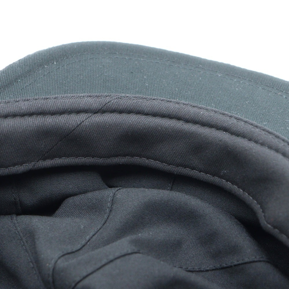 N21 numero ventuno(ヌメロ ヴェントゥーノ) ×NEW ERA ロゴバッジキャスケット キャップ ブラック