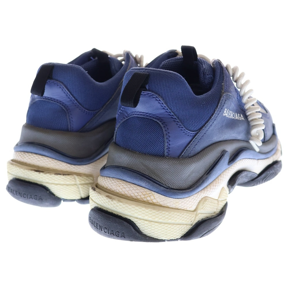 BALENCIAGA(バレンシアガ) TRIPLE S トリプルS ローカットスニーカー ブルー 533878