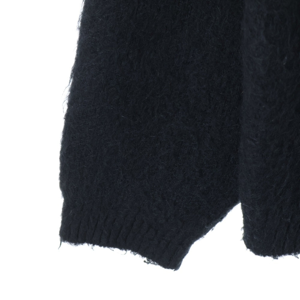 SAINT MICHAEL(セントマイケル) 24AW MOHAIR CARDIGAN SM-YS1-0000-057 モヘアニットカーディガン ブラック