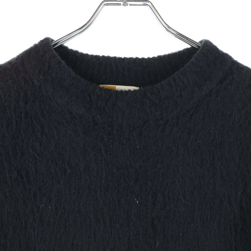 SAINT MICHAEL(セントマイケル) 24AW CLEAN MOHAI KNIT SM-YS1-0000-056 モヘアニットセーター ブラック