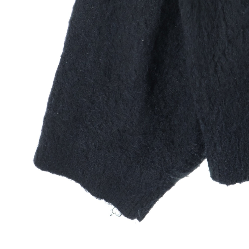 SAINT MICHAEL(セントマイケル) 24AW CLEAN MOHAI KNIT SM-YS1-0000-056 モヘアニットセーター ブラック