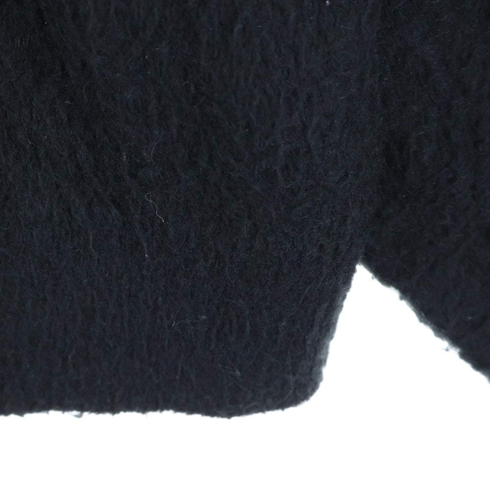 SAINT MICHAEL(セントマイケル) 24AW CLEAN MOHAI KNIT SM-YS1-0000-056 モヘアニットセーター ブラック