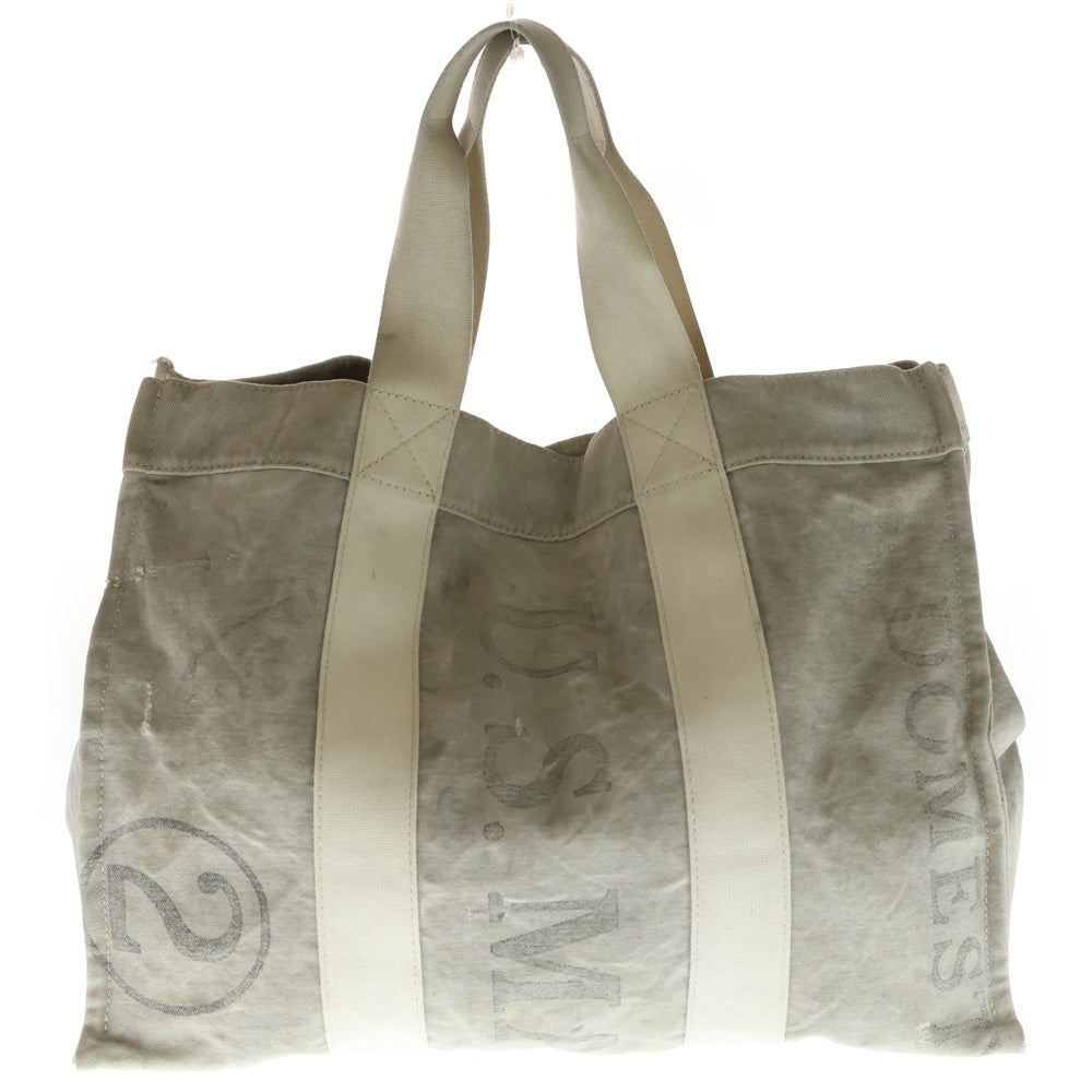 READY MADE(レディメイド) EASY TOTE BAG LARGE トートバッグ ラージ ライトグレー RE-CO-WH-00-00-227