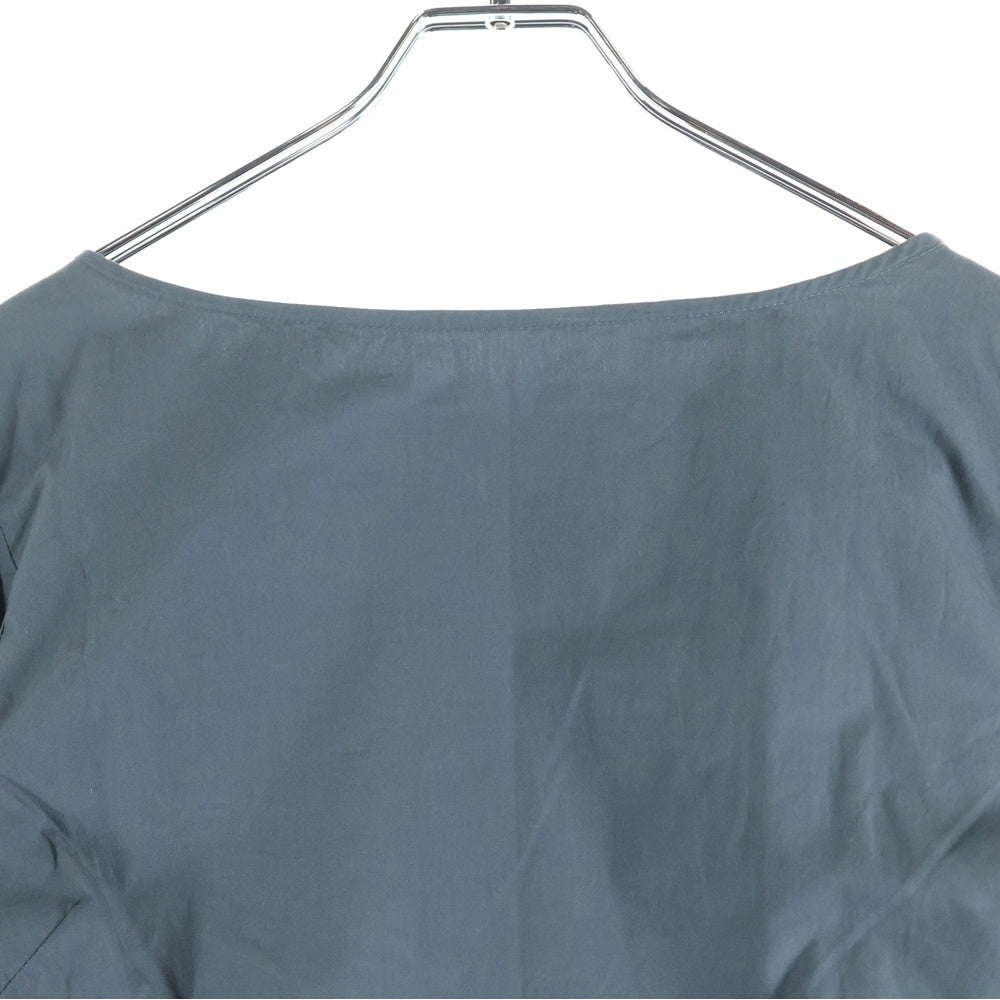 DRIES VAN NOTEN(ドリスヴァンノッテン) 21AW CARTEL 3031 W.W.SHIRT 212-010741-3031-802 カーテル コットンクルーネックスノーカラーシャツ グレー