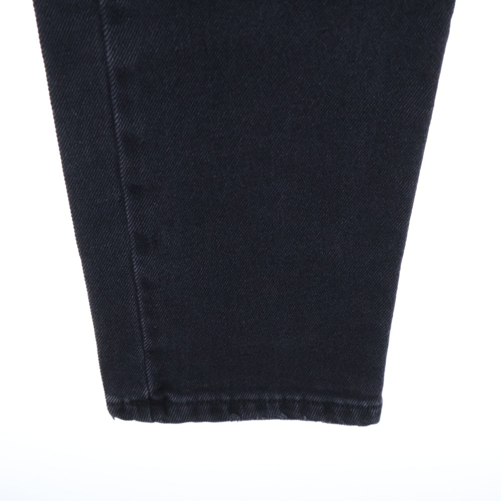 ALCHEMIST(アルケミスト) 18SS DAMAGED DENIM PANTS AL-S18-0000-061 ダメージ加工リングチャームロングパンツ ブラック