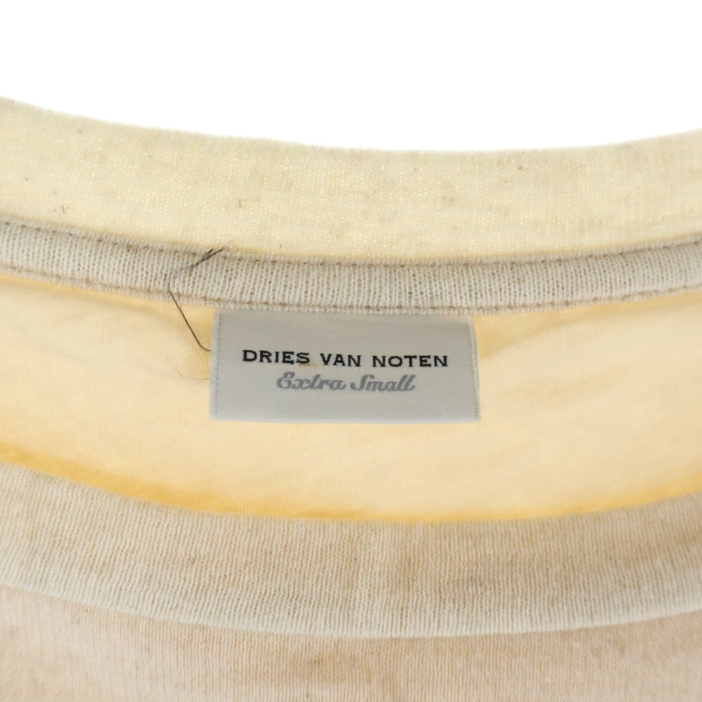 DRIES VAN NOTEN(ドリスヴァンノッテン) レイヤードプリーツスカートワンピース 1563-343-0442 ベージュ/ゴールド レディース