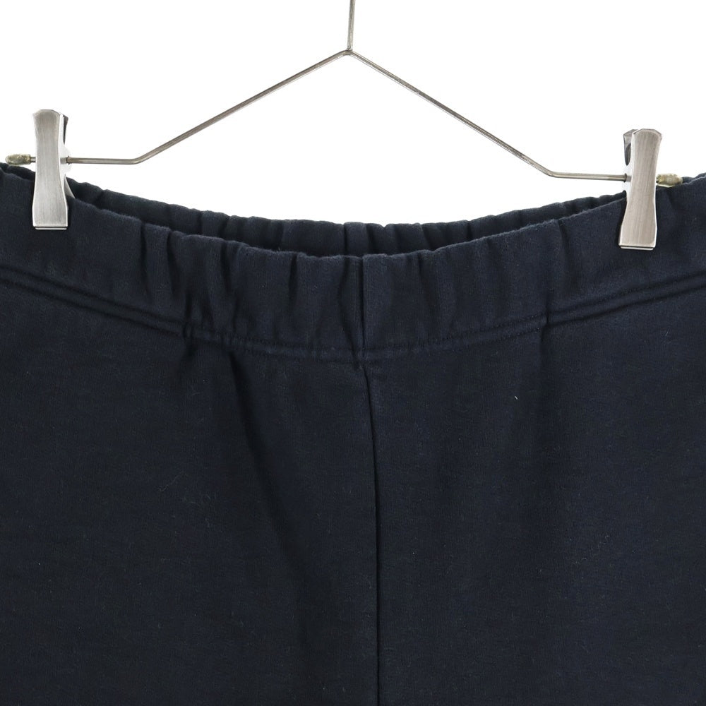 CHROME HEARTS(クロムハーツ) SAILIN ON HLF PNTS セメタリークロス刺繍スウェットハーフパンツ ショーツ ブラック