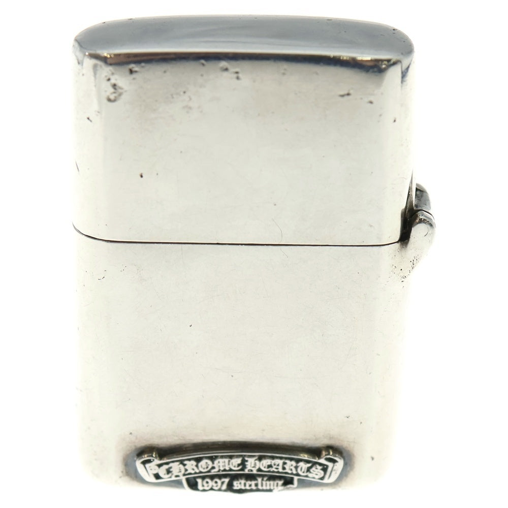 CHROME HEARTS(クロムハーツ) ZIPPO 1997 LIGHTERZ-V1 V1スモール CHクロス ジッポライター シルバー BCA398