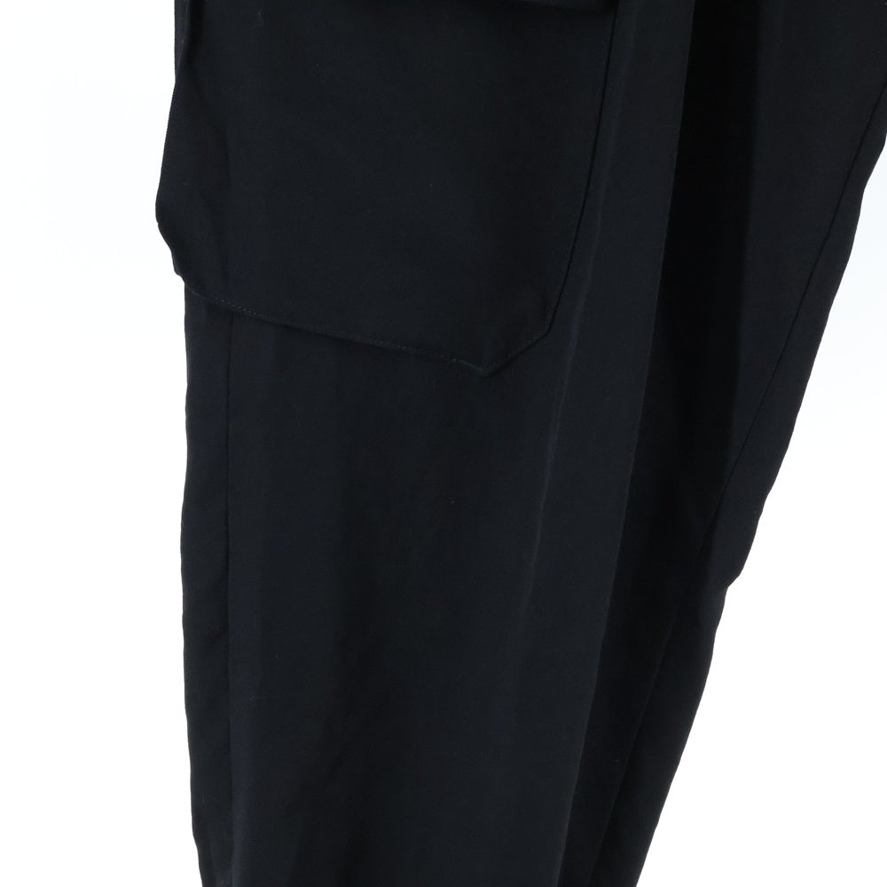 Yohji Yamamoto(ヨウジヤマモト) 21SS ウールウェストリブパンツ
