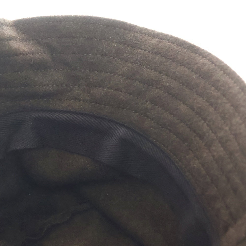 Vivienne Westwood(ヴィヴィアンウエストウッド) オーブロゴ ウールリボンバケットハット 帽子 ブラウン