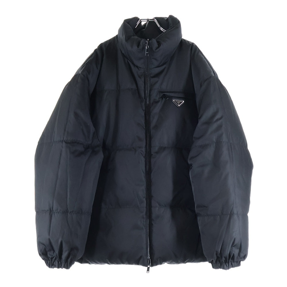 PRADA(プラダ) 23AW RE-NYLON リバーシブルダウンジャケット ブラック SGC045 1WQ8