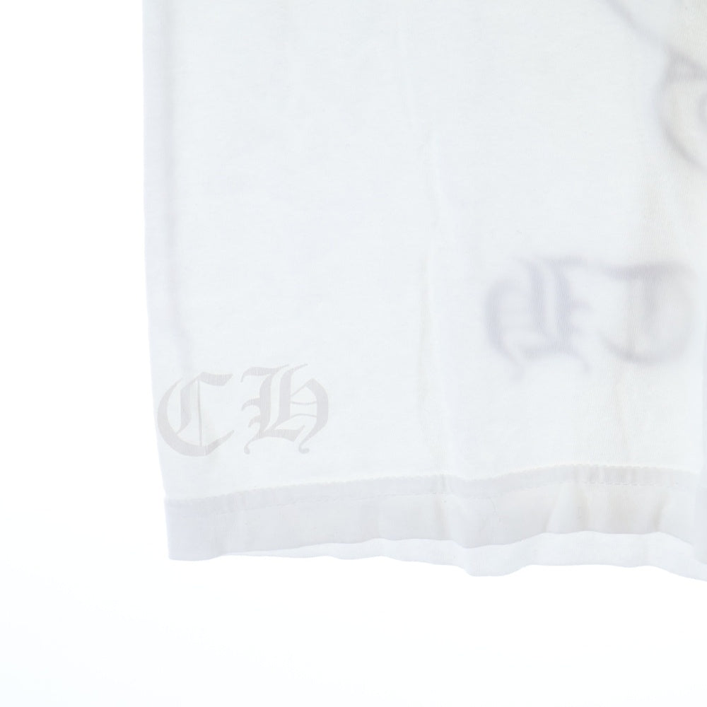 CHROME HEARTS(クロムハーツ) HORSESHOE S/S TEE ホースシュープリント 半袖ポケットTシャツ カットソー ホワイト