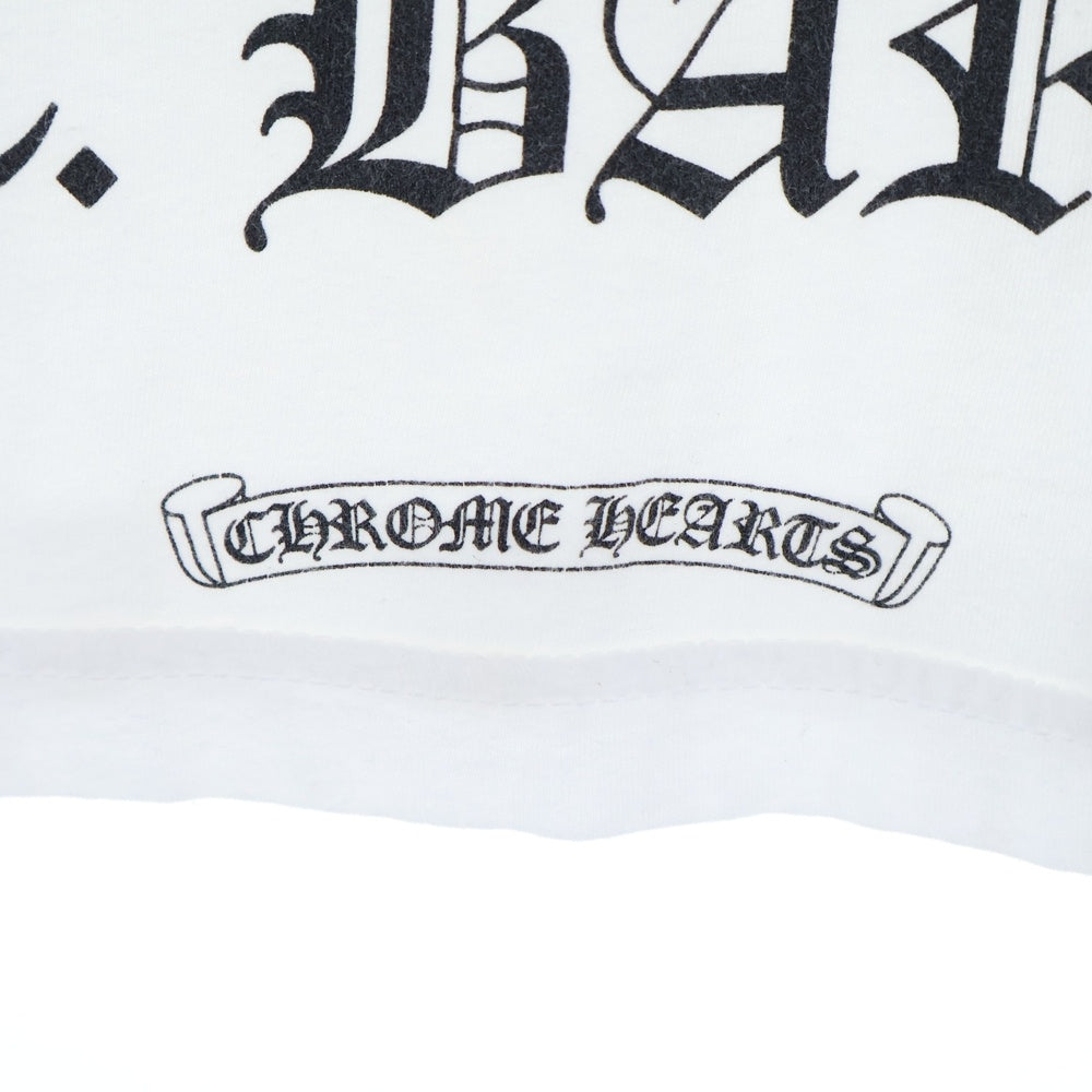 CHROME HEARTS(クロムハーツ) HORSESHOE S/S TEE ホースシュープリント 半袖ポケットTシャツ カットソー ホワイト