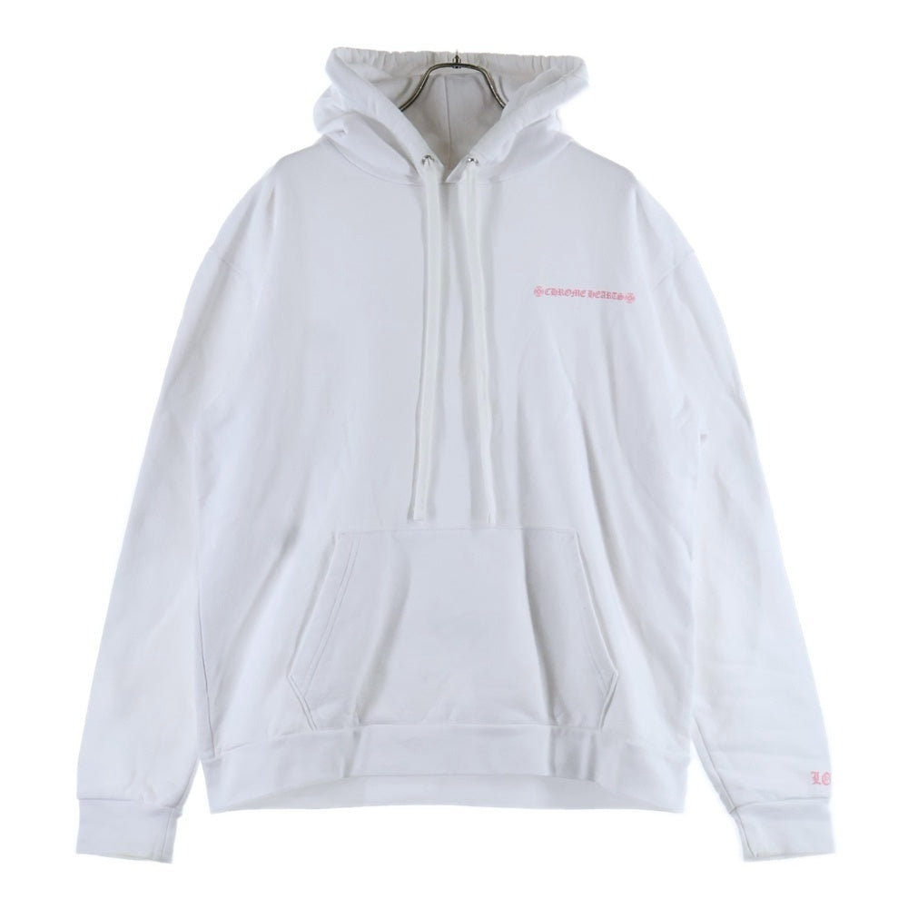 CHROME HEARTS(クロムハーツ) LLS HOODIE LLS フォトプリント フーディスウェットプルオーバーパーカー ホワイト