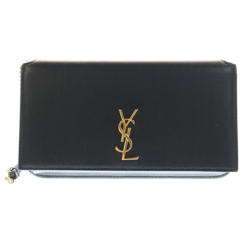SAINT LAURENT PARIS(サンローランパリ) カサンドラ フォンホルダー 635095 ブラック