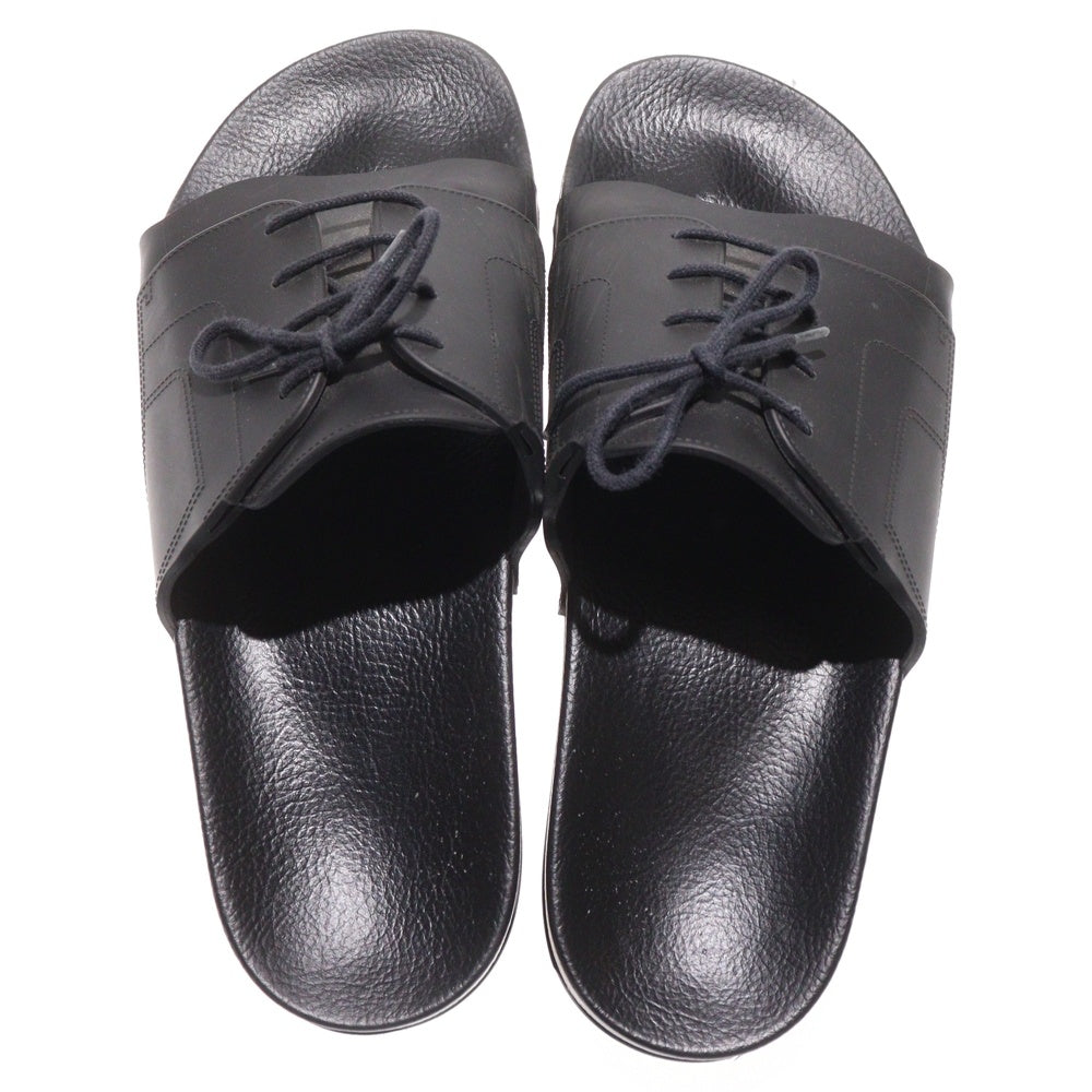Maison Margiela 22(メゾンマルジェラ) POOL SLIDES レースアップ ラバースライドサンダル S57WX0080 ブラック