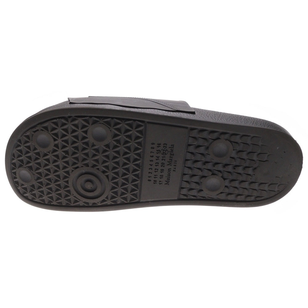Maison Margiela 22(メゾンマルジェラ) POOL SLIDES レースアップ ラバースライドサンダル S57WX0080 ブラック