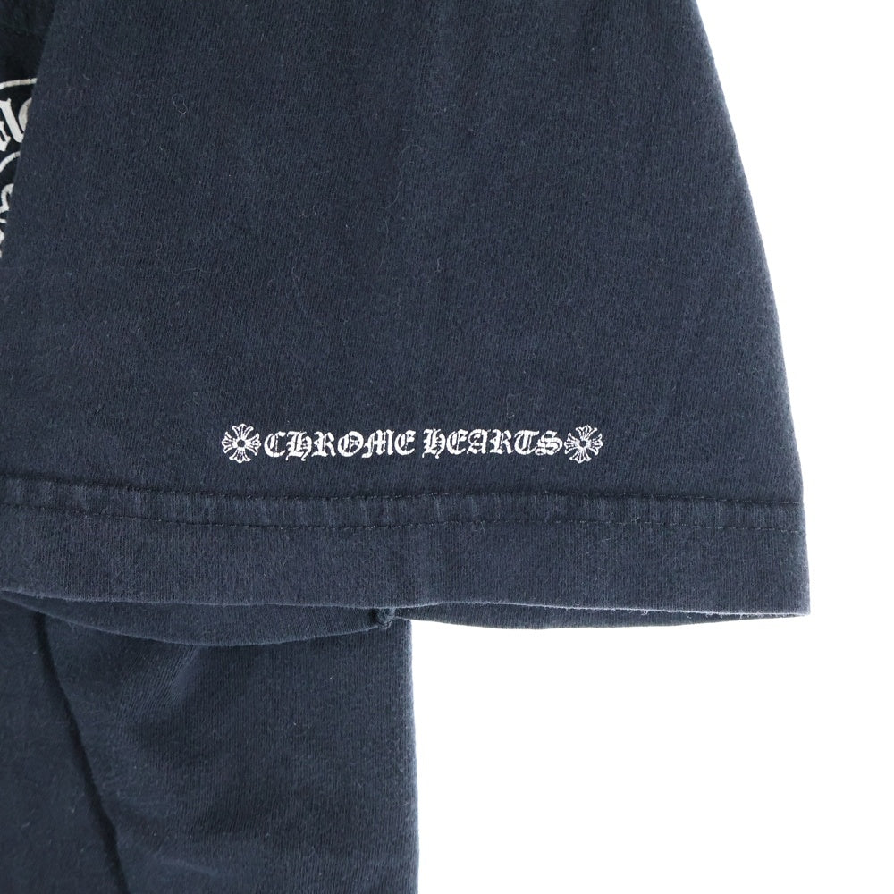 CHROME HEARTS(クロムハーツ) Horseshoe Tee ホースシューロゴ クルーネック半袖Tシャツカットソー ブラック