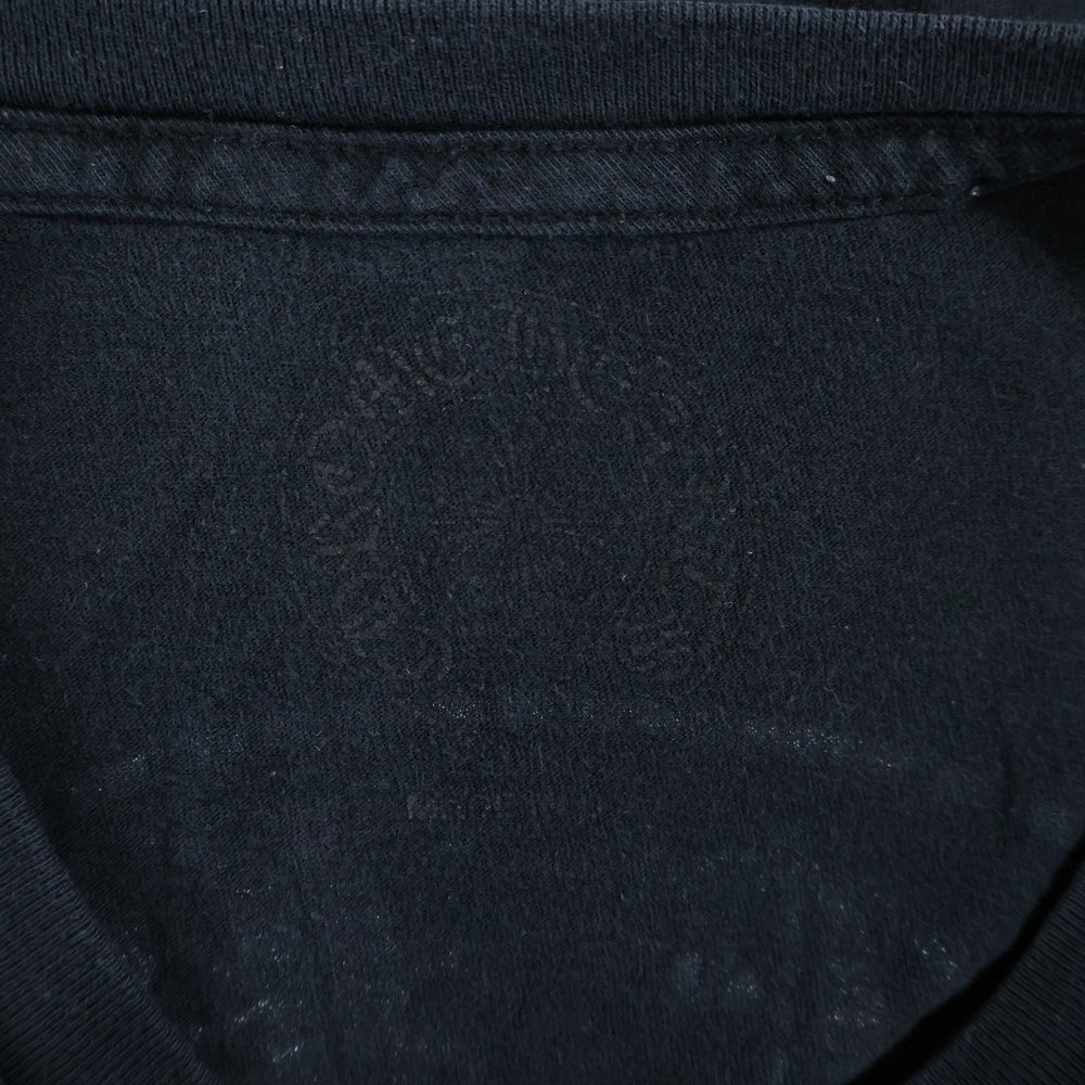 CHROME HEARTS(クロムハーツ) Horseshoe Tee ホースシューロゴ クルーネック半袖Tシャツカットソー ブラック