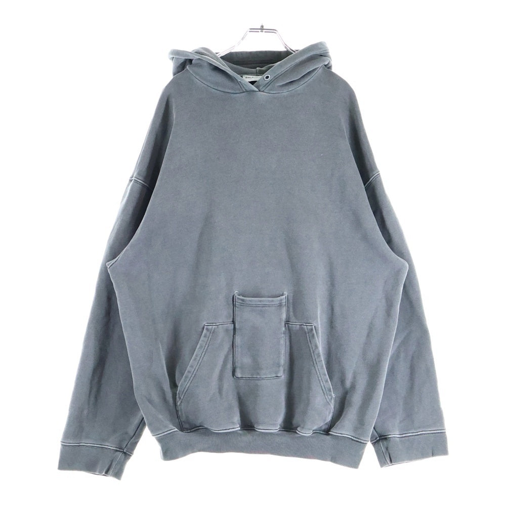 BALENCIAGA(バレンシアガ) 17AW バックロゴオーバーサイズプルオーバー ブラック 492167 TXK29