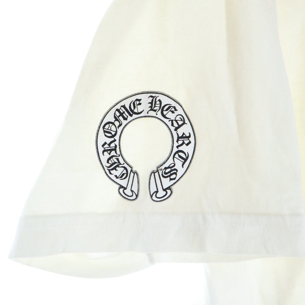 CHROME HEARTS(クロムハーツ) Floral Cross T-shirt フローラルクロス プリントTシャツ 半袖カットソー ホワイト