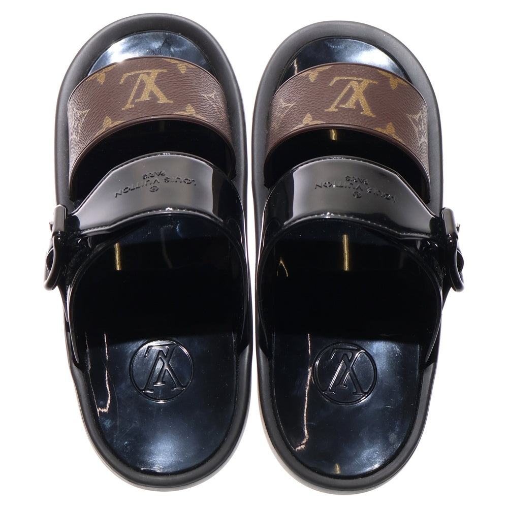 LOUIS VUITTON(ルイヴィトン) サンバス ラインミュール モノグラム サンダル ブラウン 1A66WY レディース