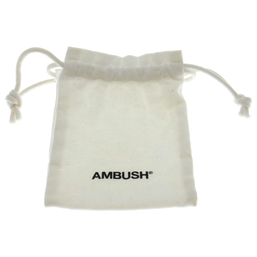 AMBUSH(アンブッシュ) HEART HOOP ハートフープピアス シルバー レディース