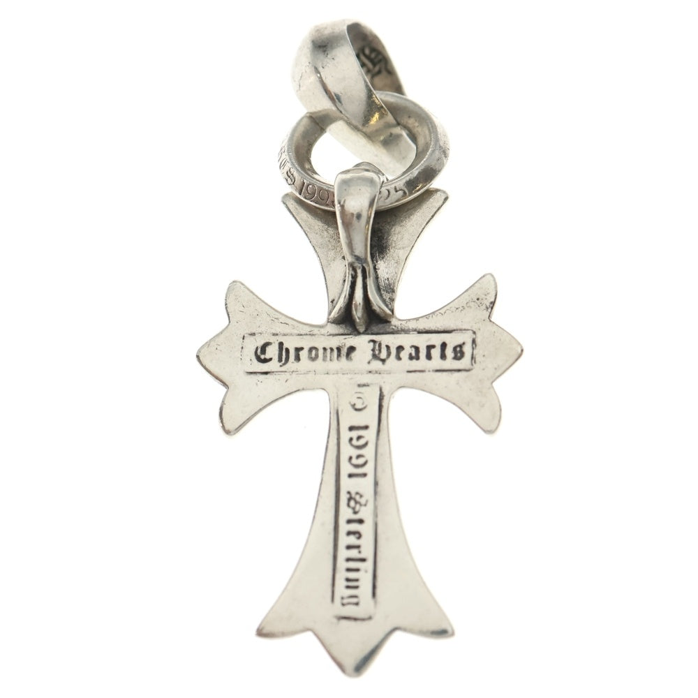 CHROME HEARTS(クロムハーツ) CH CRS SML W/BALE Wベイル スモールCHクロス ペンダントトップ シルバー BCA218