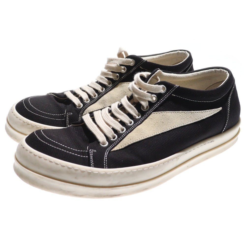 Rick Owens(リックオウエンス) VINTAGE SNEAKS ヴィンテージ ローカットスニーカー ブラック