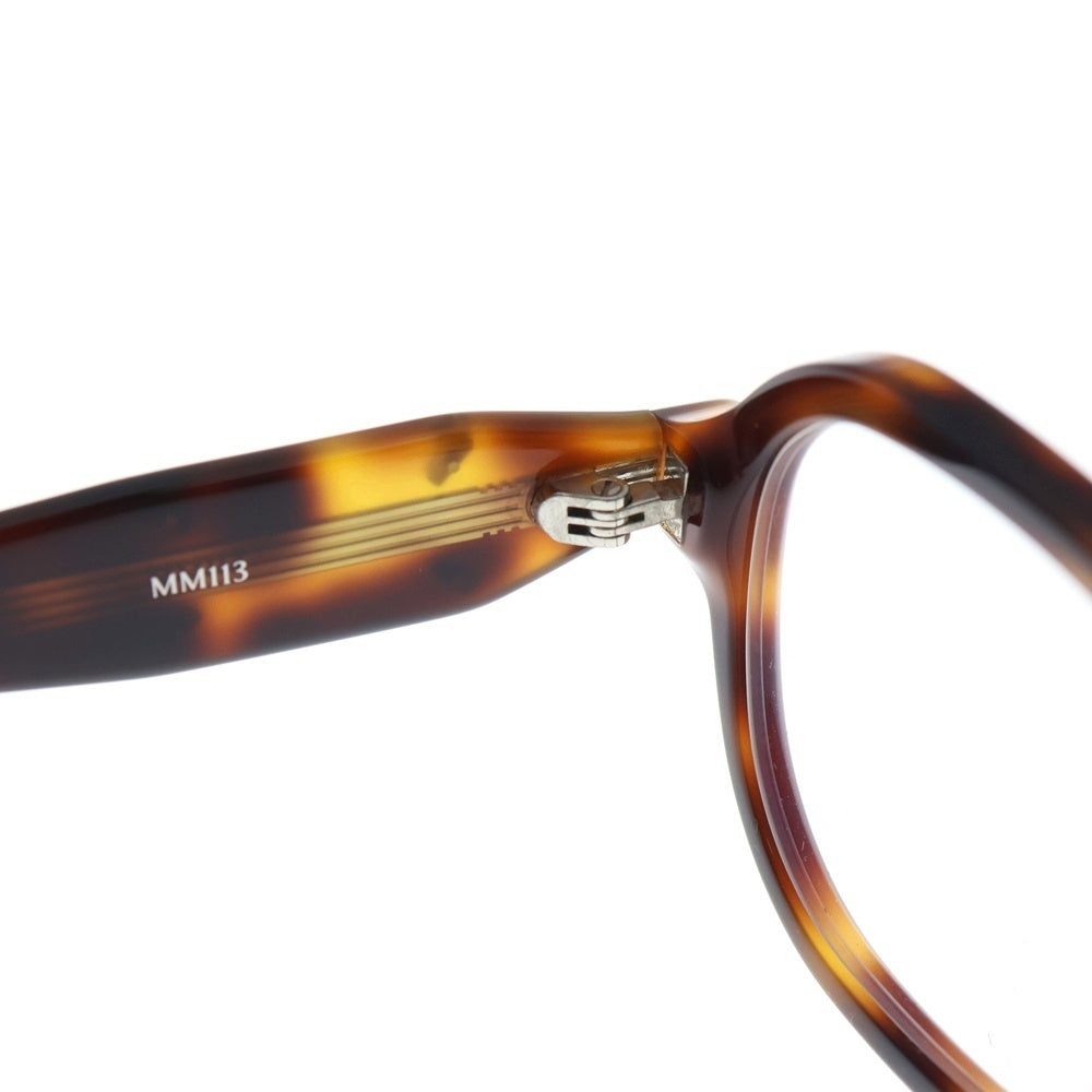 Maison Margiela 0(メゾンマルジェラ) ×GENTLE MONSTER ジェントルモンスター Tortoise Shell スクエアシェイプサングラス アイウェア メガネ ブラウン MM113 L2