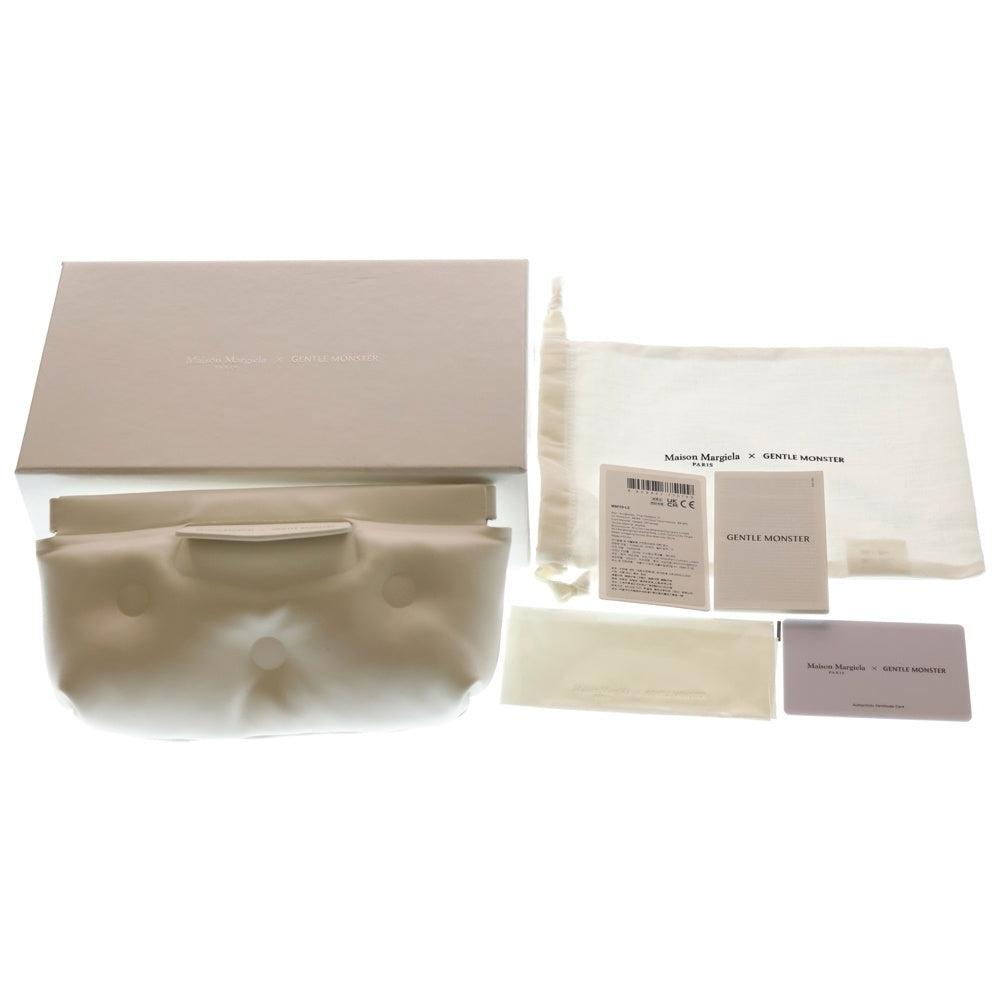 Maison Margiela 0(メゾンマルジェラ) ×GENTLE MONSTER ジェントルモンスター Tortoise Shell スクエアシェイプサングラス アイウェア メガネ ブラウン MM113 L2