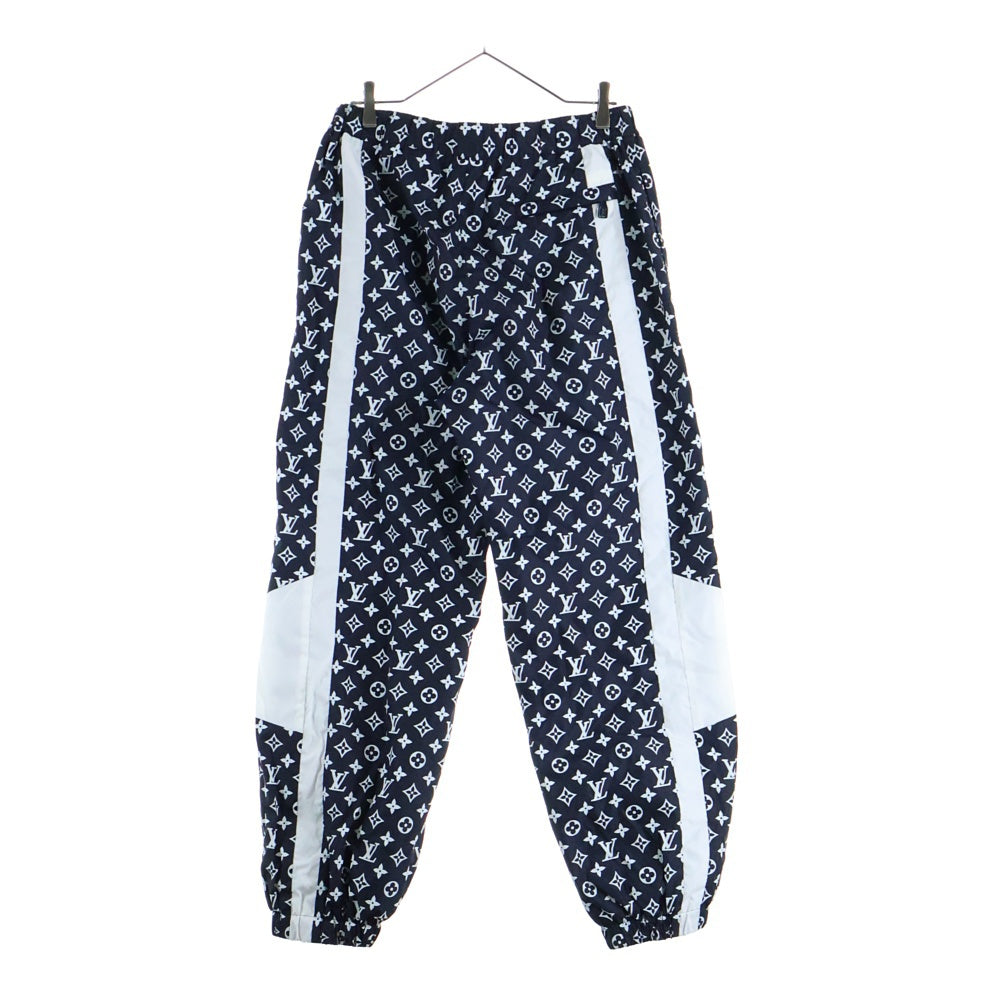 LOUIS VUITTON(ルイヴィトン) 24AW モノグラムプリントテクニカルトラックロングパンツ RM242M MJW HRP83W ブラック/ホワイト