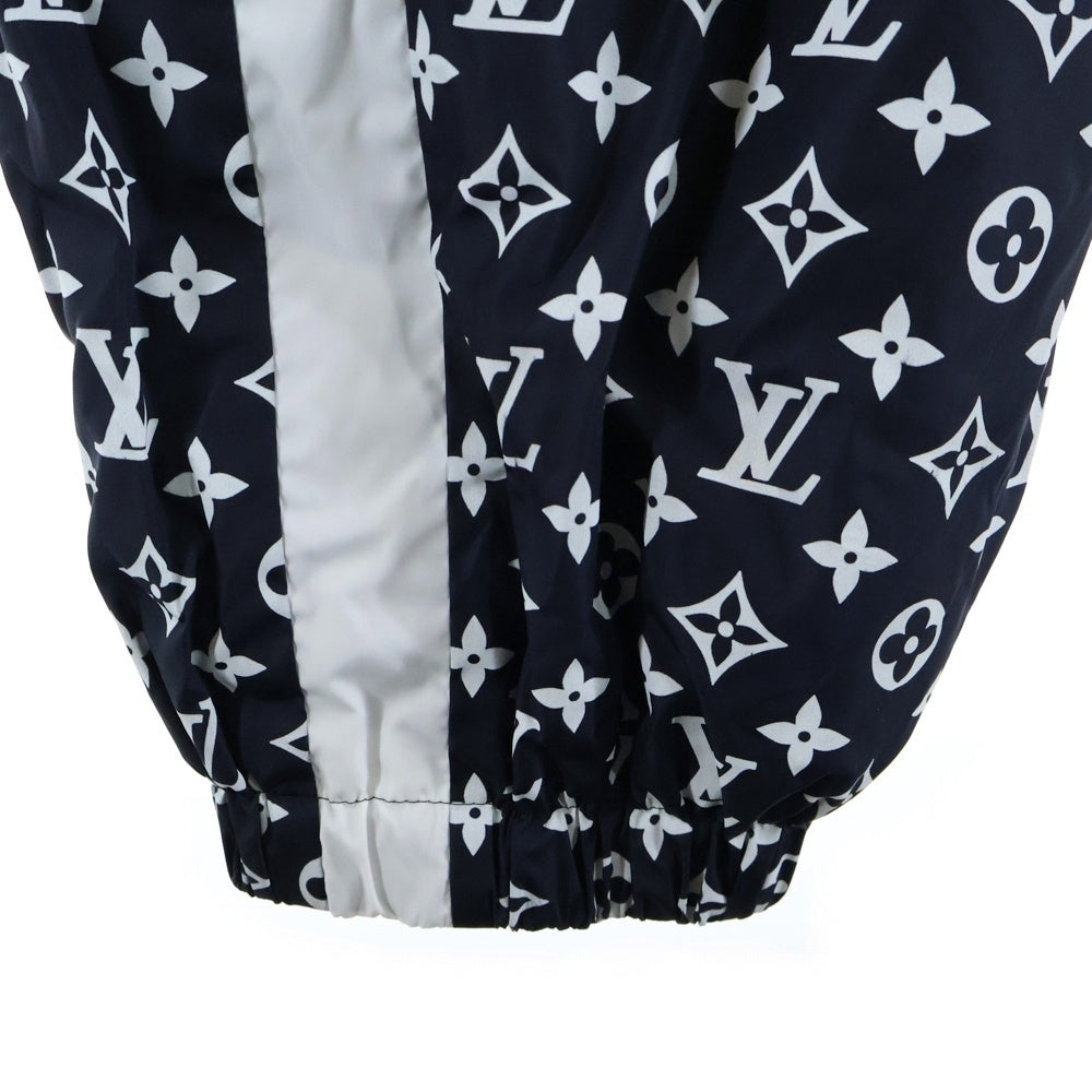 LOUIS VUITTON(ルイヴィトン) 24AW モノグラムプリントテクニカルトラックロングパンツ RM242M MJW HRP83W ブラック/ホワイト