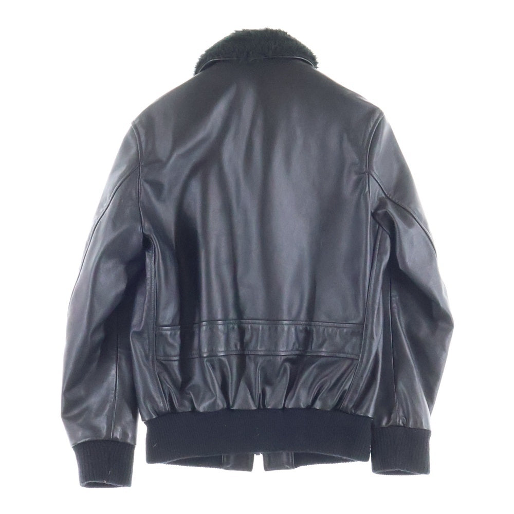 SUPREME(シュプリーム) 12SS×Schott A2 フライトレザージャケット ブラック