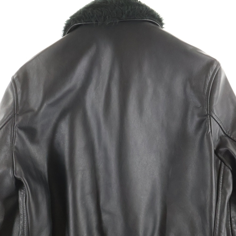 SUPREME(シュプリーム) 12SS×Schott A2 フライトレザージャケット ブラック