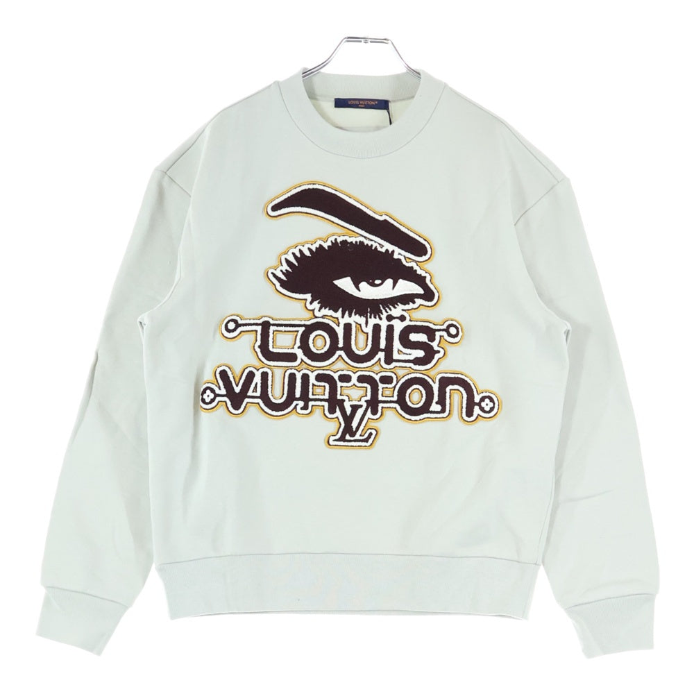 LOUIS VUITTON(ルイヴィトン) 23AW グラフィック ロゴ サガラワッペン スウェットシャツ RM232 IHN HPY85W グレー