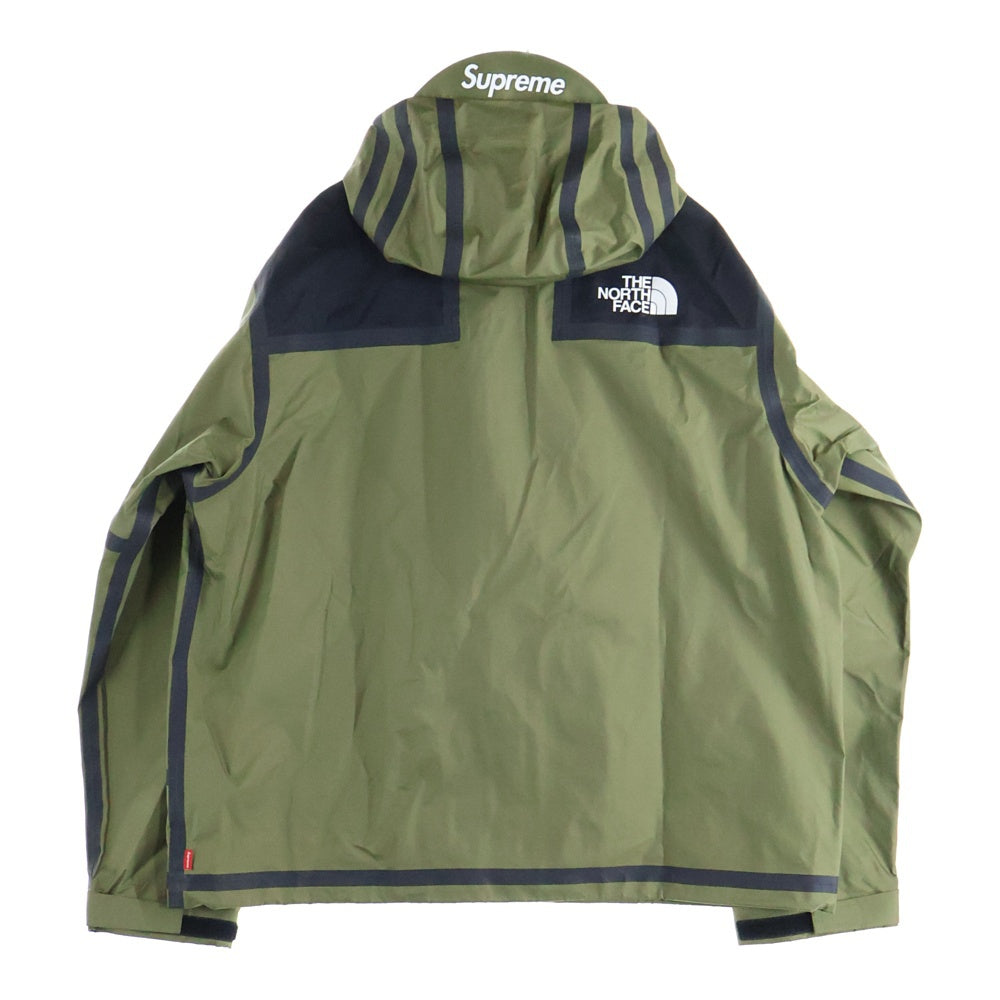 SUPREME(シュプリーム) 21SS×THE NORTH FACE TAPE SEAM MOUNTAINJACKET テープシーム マウンテンジャケット カーキ/ブラック NP12101I