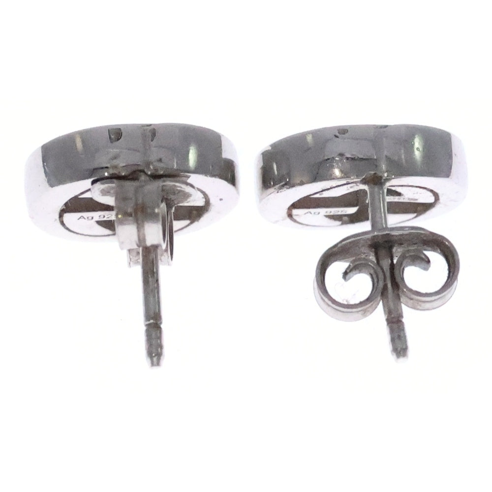 GUCCI(グッチ) ミニGGロゴピアス シルバー